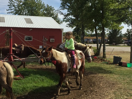 Greta riding a horse2